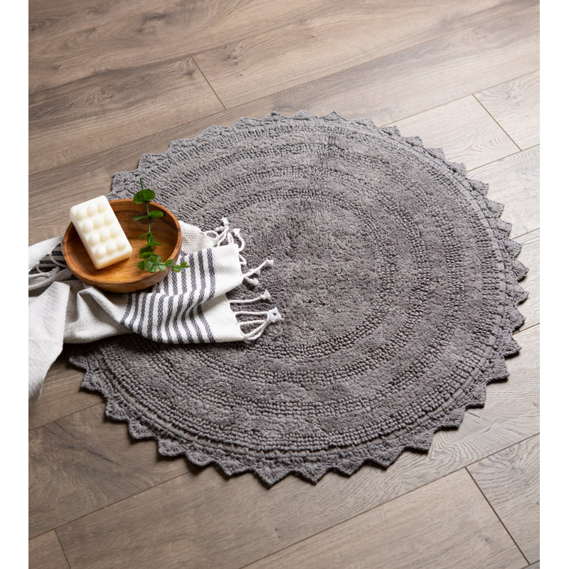 August Grove® Lisk Circle Bath Rug & Reviews Wayfair